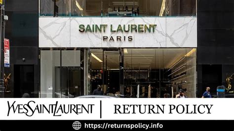 ysl tracking order|ysl return.